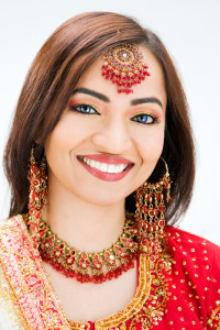 Indian Wedding Bridal Hairstyles Makeup Encinitas CA